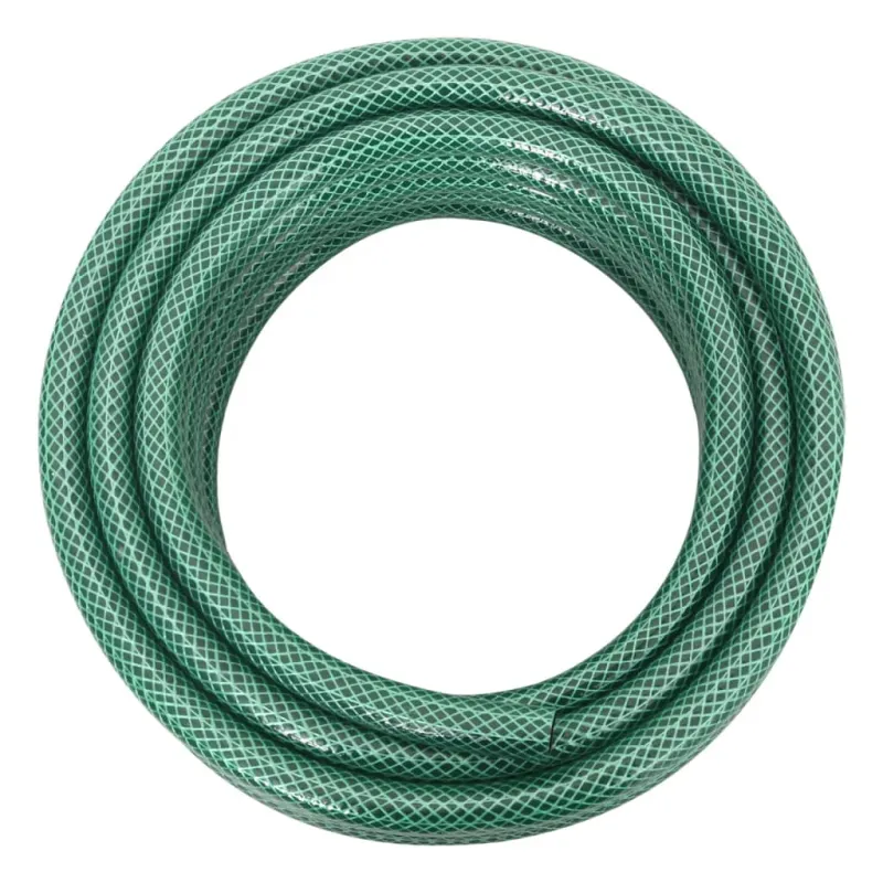 Sodo žarna su tvirtinimo detalėmis, žalia, 0,5", 20m, PVC