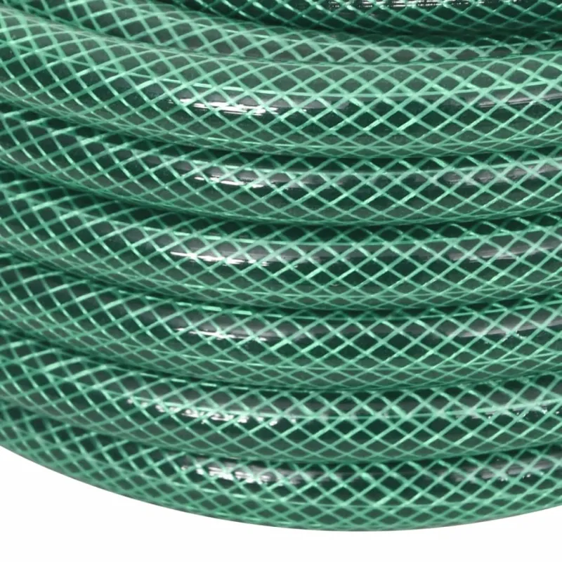 Sodo žarna su tvirtinimo detalėmis, žalia, 0,5", 20m, PVC