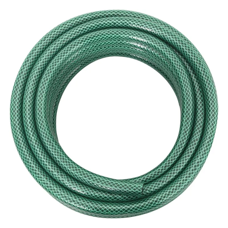 Sodo žarna su tvirtinimo detalėmis, žalia, 0,5", 30m, PVC