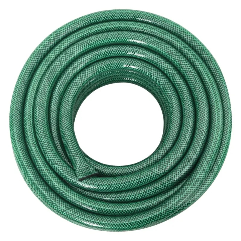 Sodo žarna su tvirtinimo detalėmis, žalia, 0,75", 20m, PVC