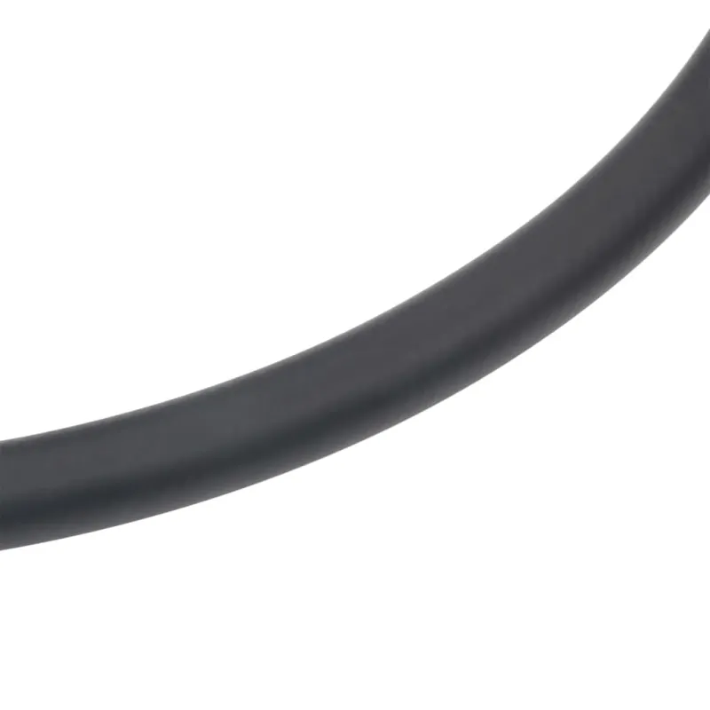 Hibridinė oro žarna, juodos spalvos, 0,6", 2m, guma ir PVC