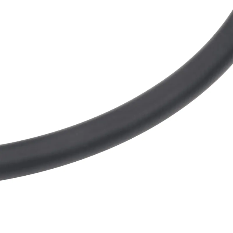 Hibridinė oro žarna, juodos spalvos, 0,6", 5m, guma ir PVC