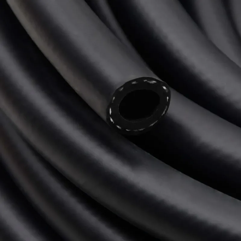 Hibridinė oro žarna, juodos spalvos, 0,6", 20m, guma ir PVC