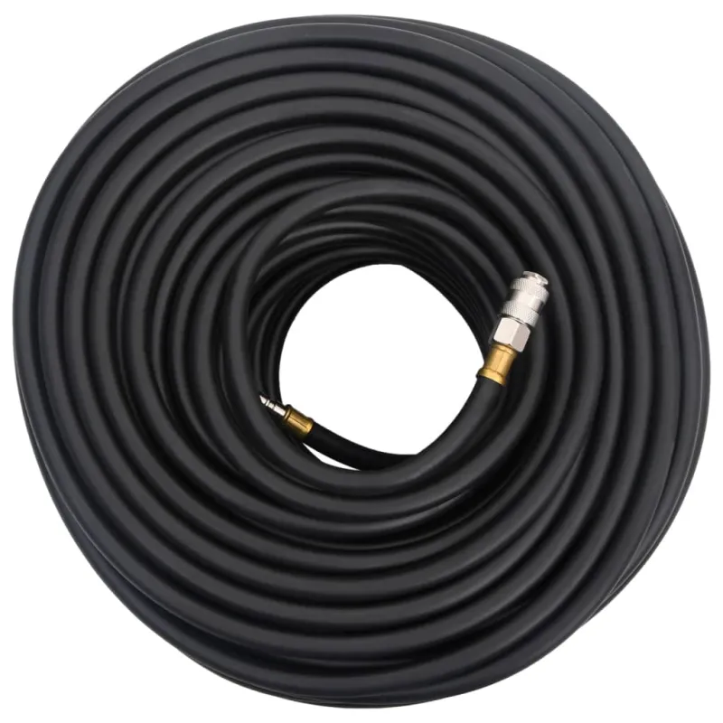 Hibridinė oro žarna, juodos spalvos, 0,6", 20m, guma ir PVC