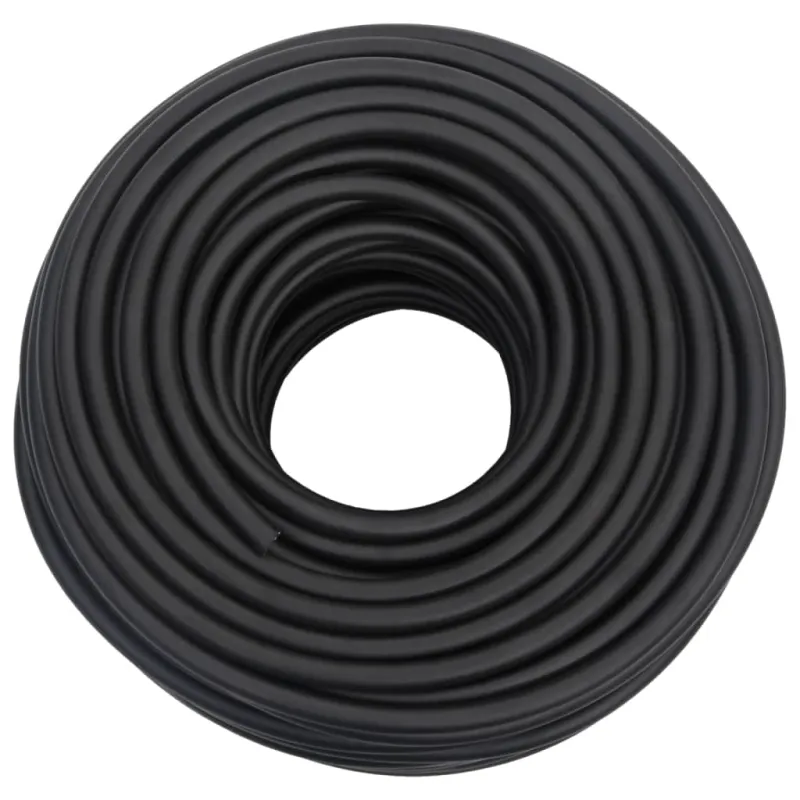 Hibridinė oro žarna, juodos spalvos, 0,6", 50m, guma ir PVC