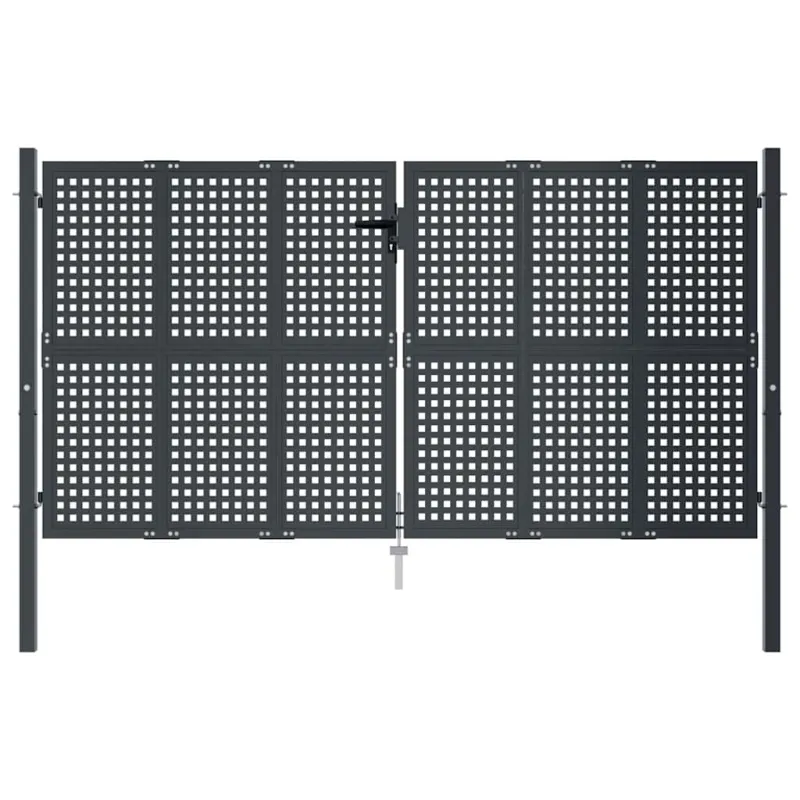 Sodo vartai, antracito spalvos, 300x150 cm, plienas