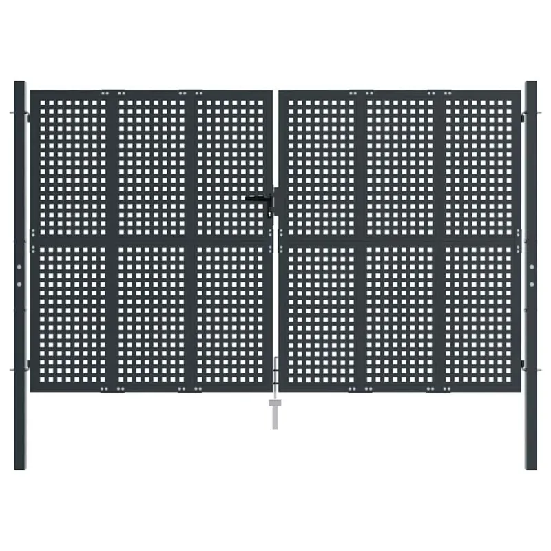 Sodo vartai, antracito spalvos, 300x175 cm, plienas