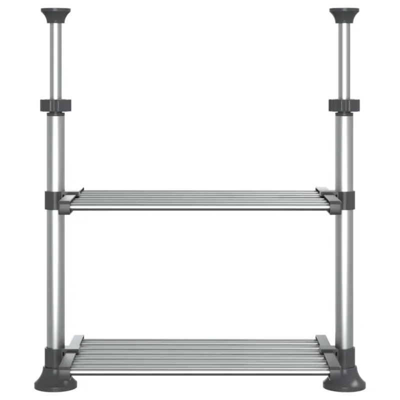 Virtuvės lentyna, 50x25x(50–70)cm, aliuminis