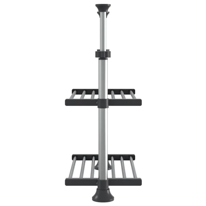 Virtuvės lentyna, 50x25x(50–70)cm, aliuminis