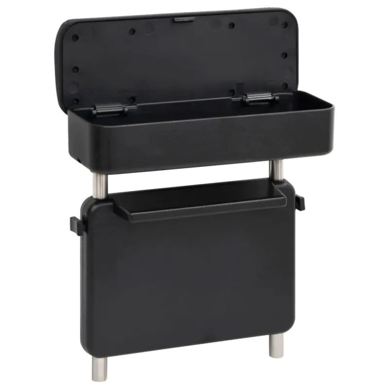Automobilio porankis, juodas, 23x8x(30-38)cm, ABS, universalus