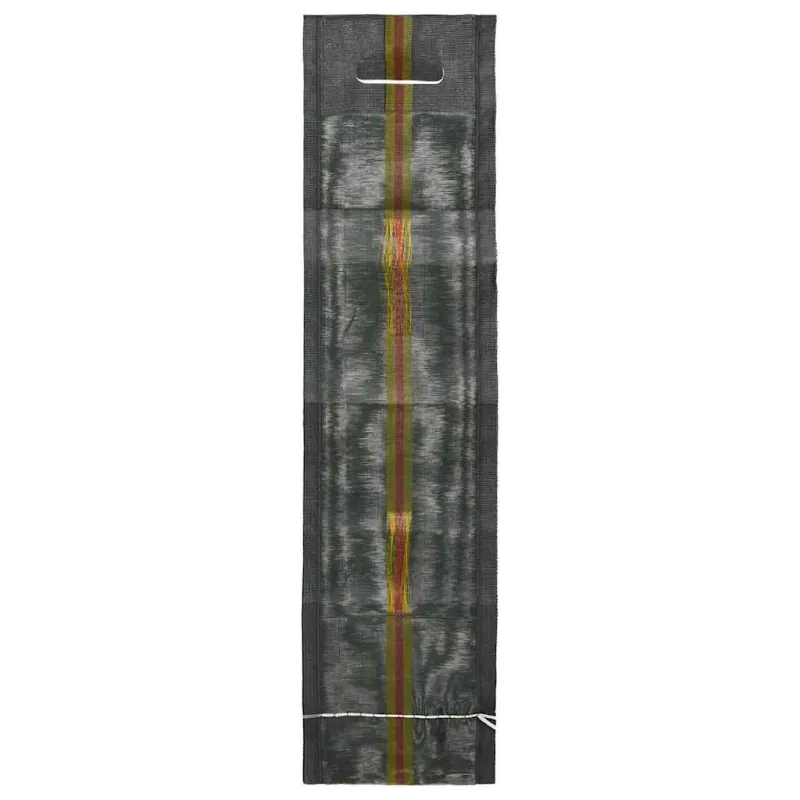 Smėlio maišai, 50vnt., tamsiai žali, 103x25cm, HDPE