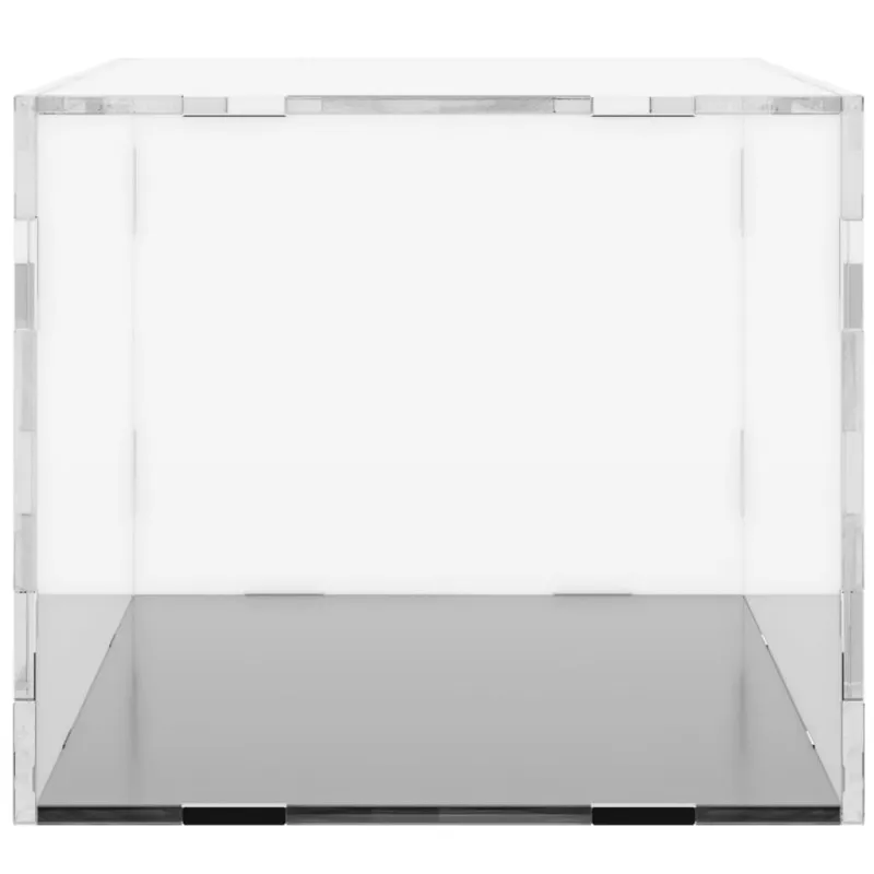 Vitrina, permatoma, 34x16x14 cm, akrilas