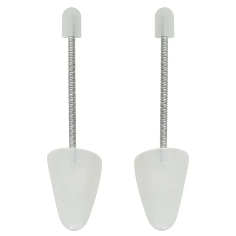 Batų kurpaliai, 5 poros, baltos spalvos, plastikas, EU 35–38