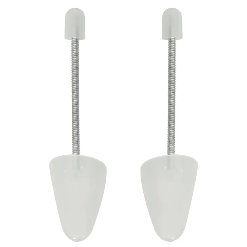Batų kurpaliai, 5 poros, baltos spalvos, plastikas, EU 38–44