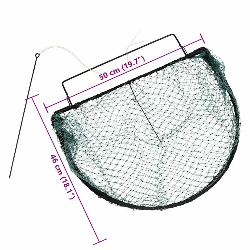 Spąstai paukščiams, žalios spalvos, 50cm, plienas