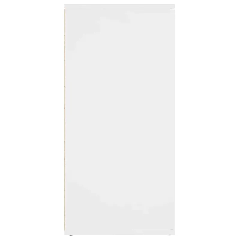 Šoninė spintelė, baltos spalvos, 160x36x75cm, apdirbta mediena