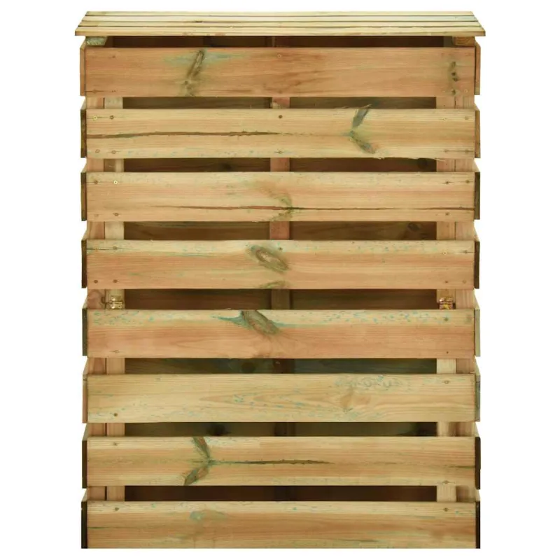 Sodo komposto dėžės, 2vnt., 80x50x100cm, impregnuota pušis