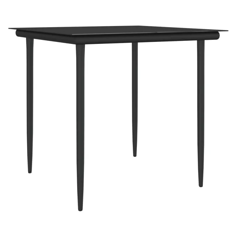 Soodekomplekti, 3 osaa, pehmusteet, polyrattana/teräs