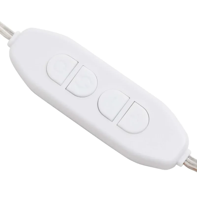 Sieninis veidrodis su LED lemputėmis, kvadratinis, stiklas