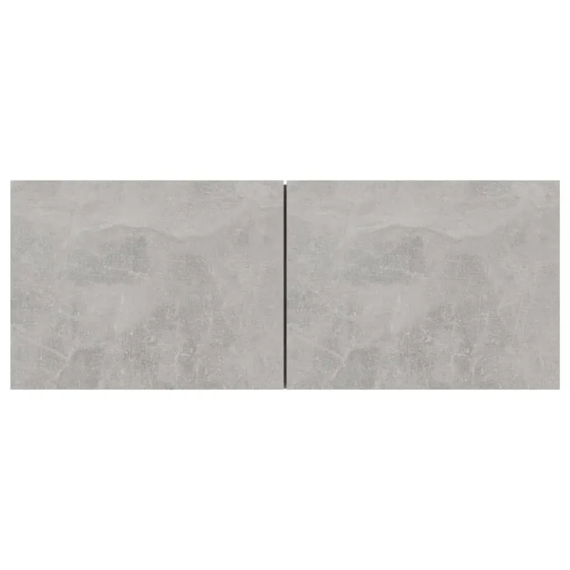 Televizoriaus spintelės, 4vnt., betono, 80x30x30cm, mediena