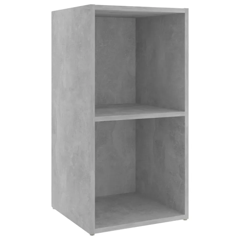 Televizoriaus spintelės, 2vnt., betono, 72x35x36,5cm, mediena