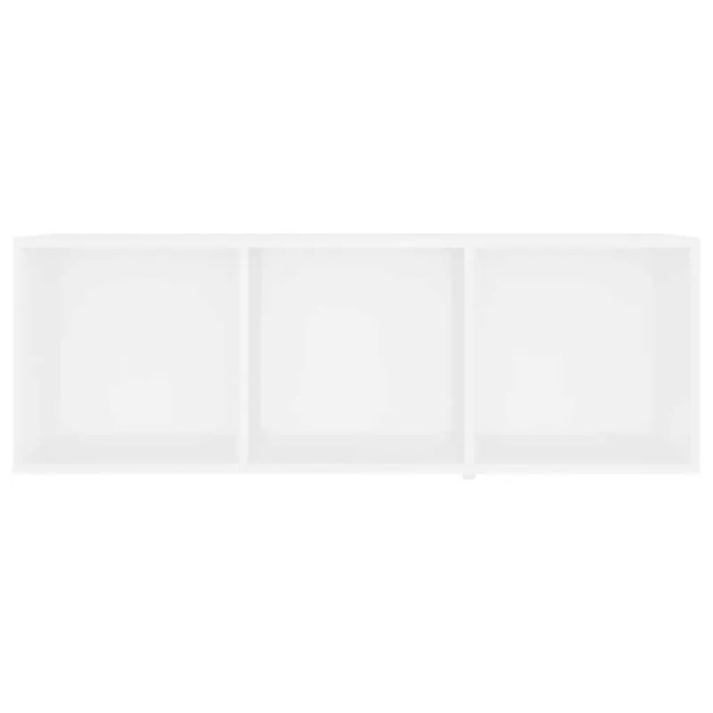 Televizoriaus spintelės, 2vnt., baltos, 107x35x37cm, MDP