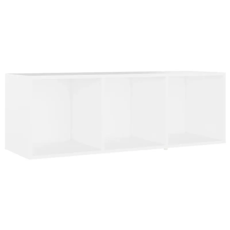 Televizoriaus spintelės, 2vnt., baltos, 107x35x37cm, MDP