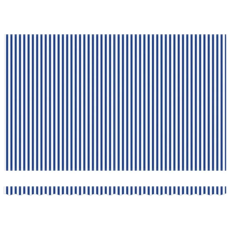 Ištraukiama markizė Mėlyna ir balta 500 × 300 cm