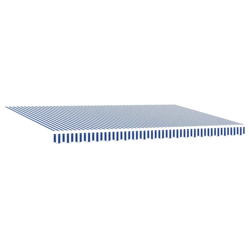 Ištraukiama markizė Mėlyna ir balta 450 × 300 cm
