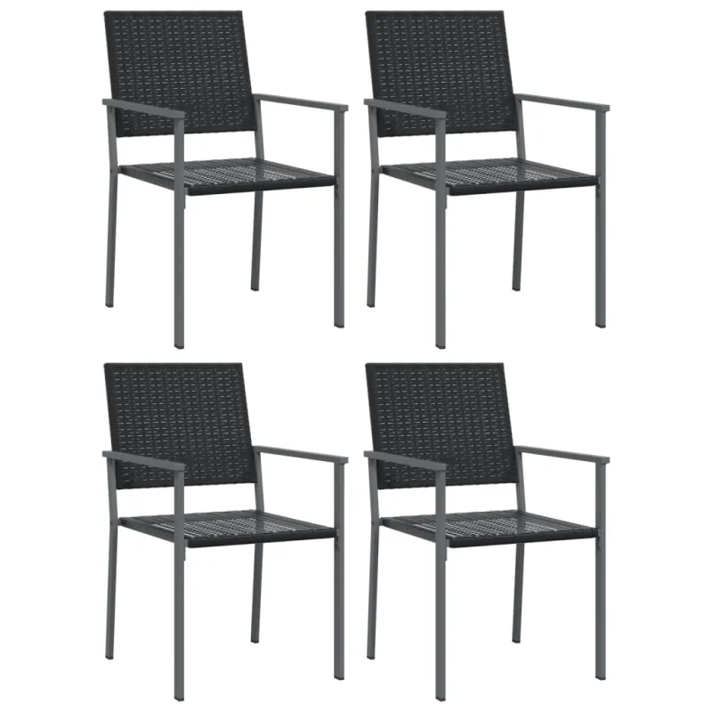 Sodo ruokailuryhmä, 5 osaa, polyrottinki/teräs