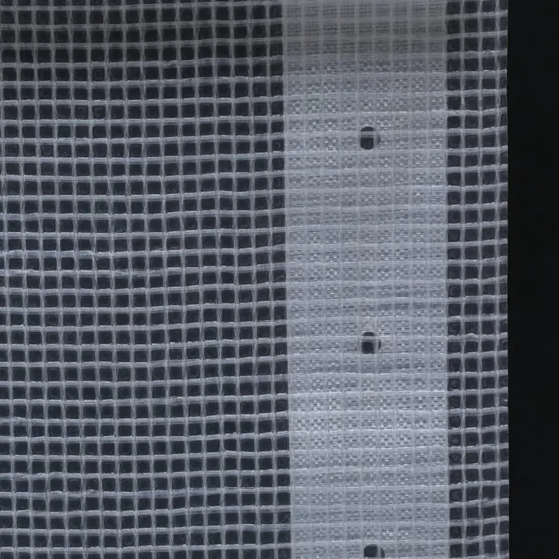 Leno tentai, 2vnt., baltos spalvos, 2x5m, 260g/m²