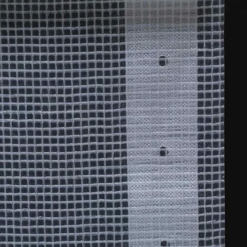 Leno tentai, 2vnt., baltos spalvos, 2x15m, 260g/m²