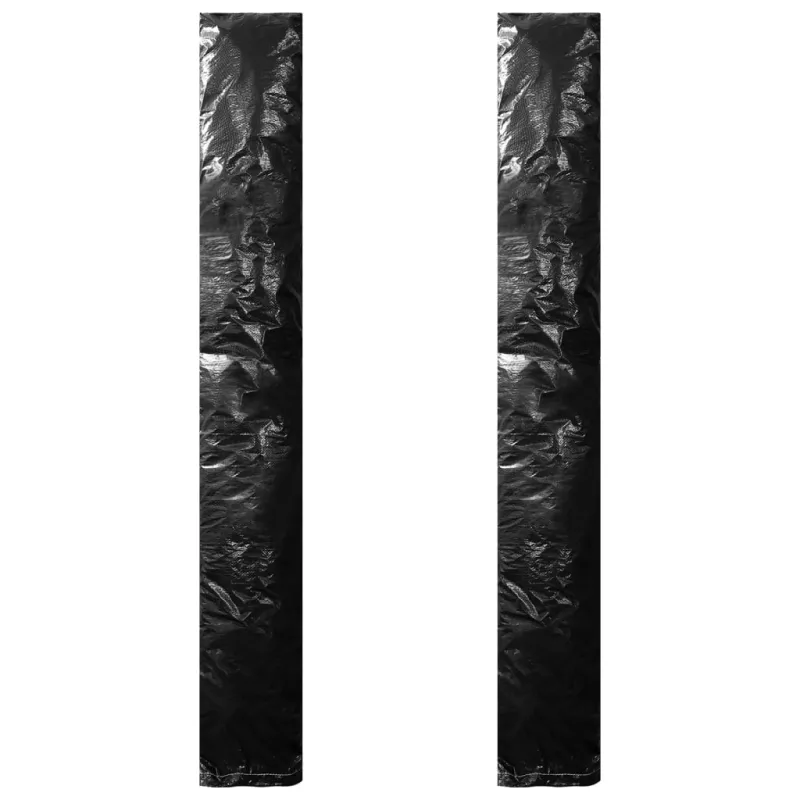 Skėčių uždangalai su užtrauktukais, 2vnt., 175cm, PE