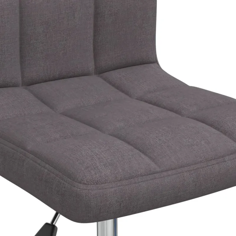 Pasukama valgomojo kėdė, taupe spalvos, audinys (334322)