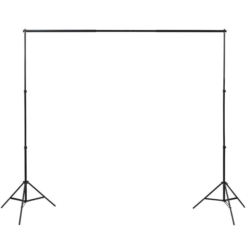 Fotostudijos komplektas su šviesdėže ir fonais