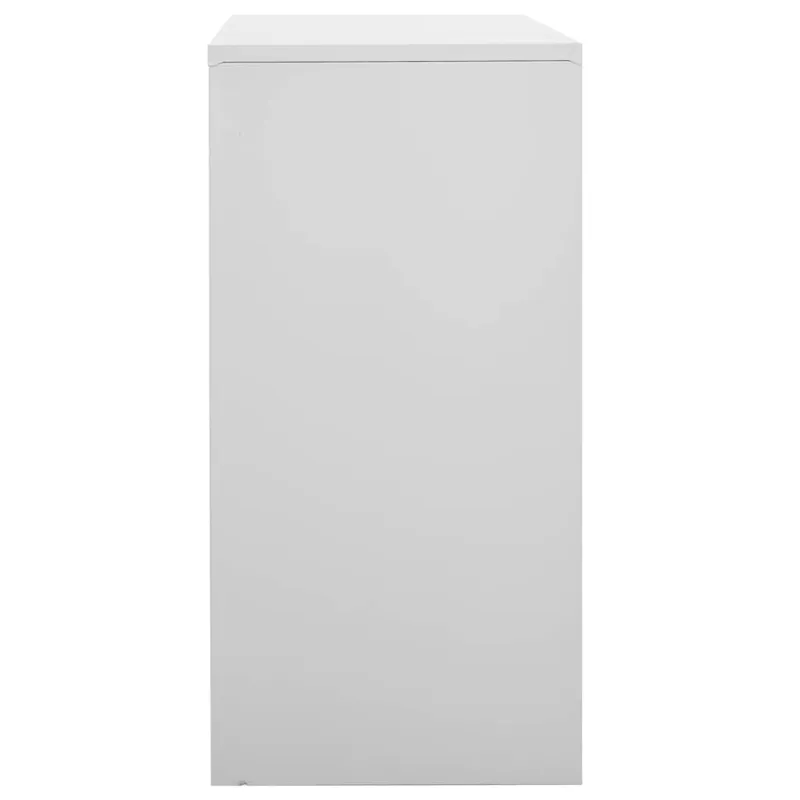 Spintelės, 5vnt., šviesiai pilkos, 90x45x92,5cm, plienas