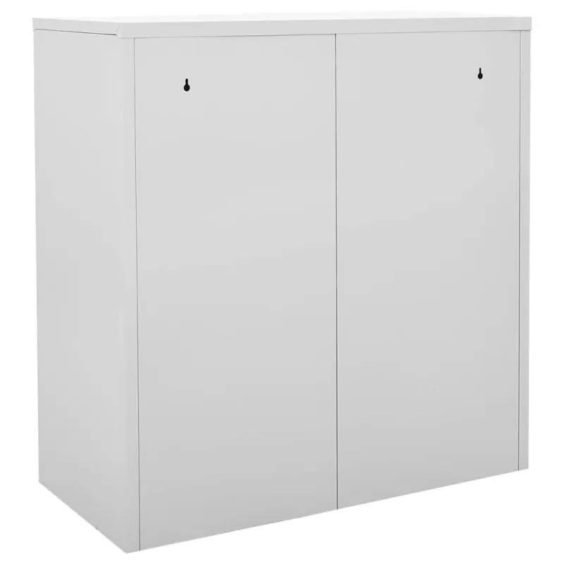 Spintelės, 5vnt., pilkos/mėlynos, 90x45x92,5cm, plienas