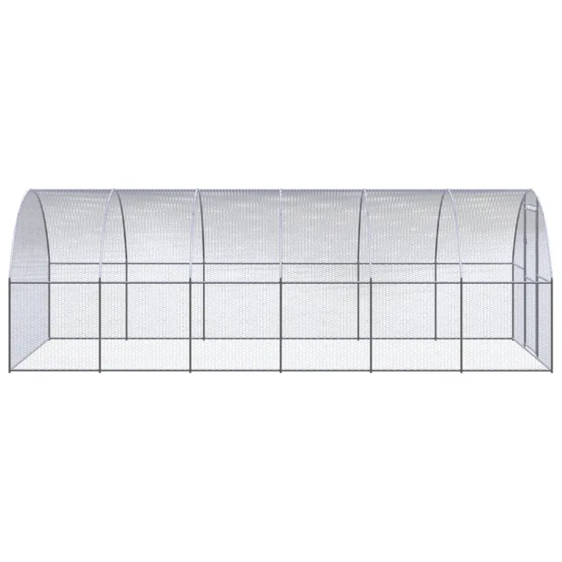 Lauko narvas viščiukams, 3x6x2m, galvanizuotas plienas