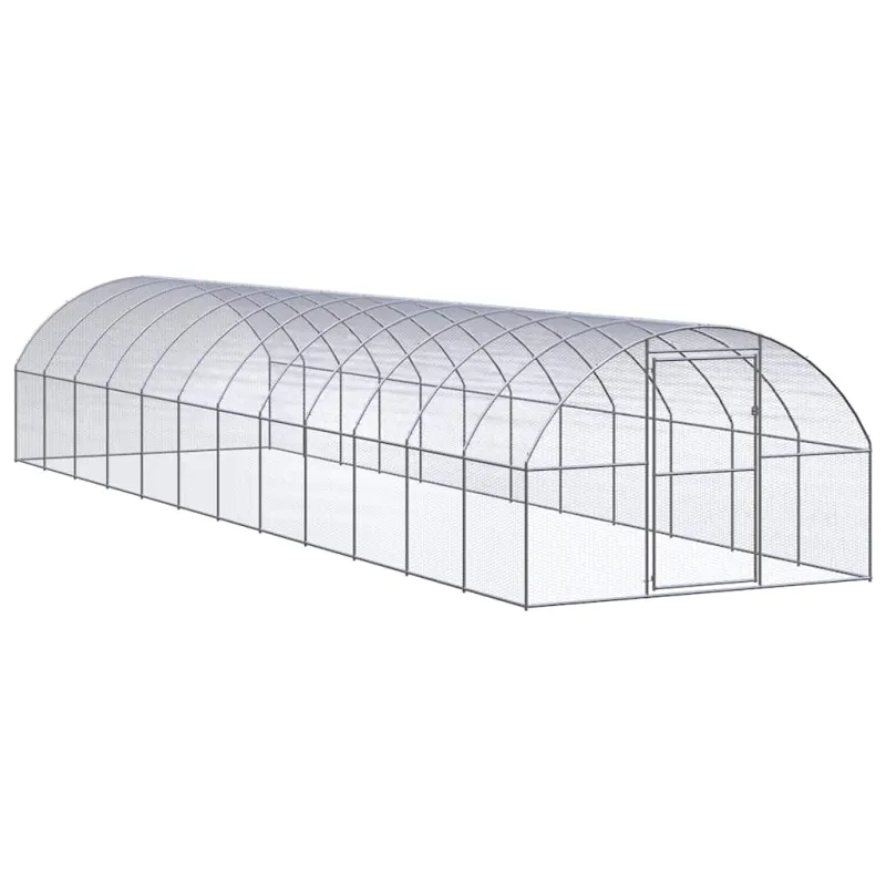 Lauko narvas viščiukams, 3x12x2m, galvanizuotas plienas