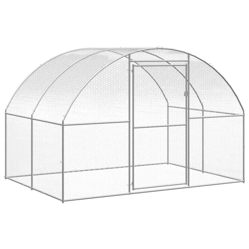 Lauko narvas viščiukams, 3x16x2m, galvanizuotas plienas