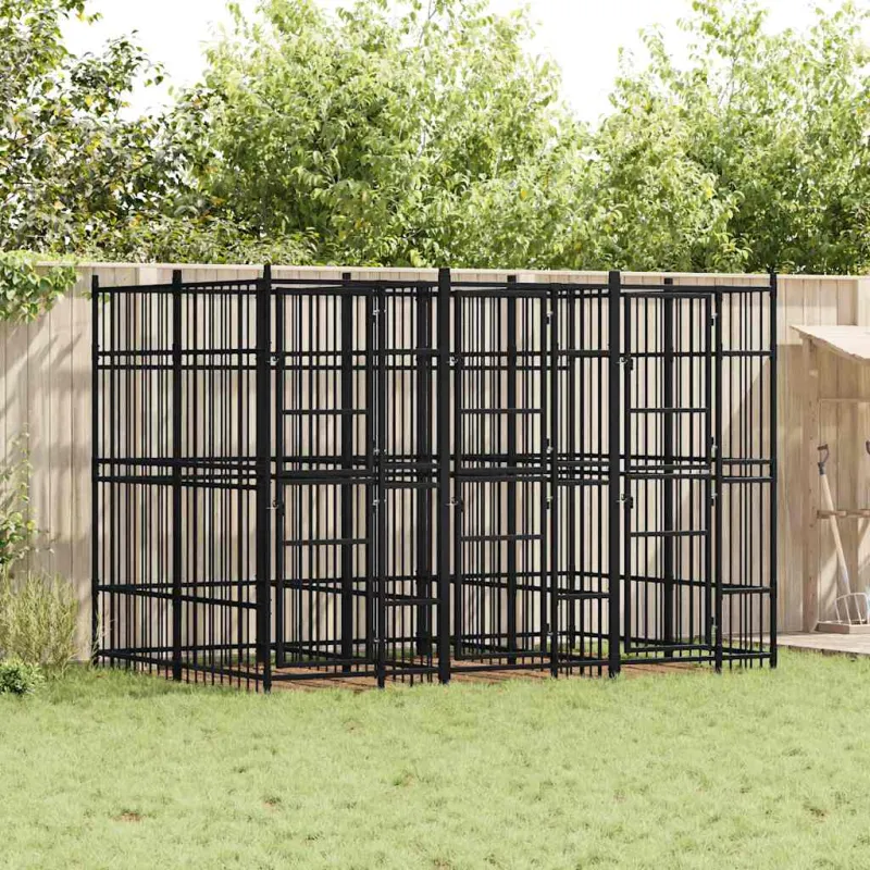 Lauko voljeras šunims, plienas, 7,37m²