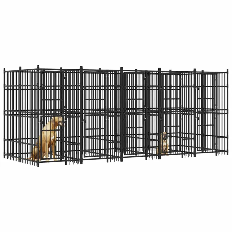 Lauko voljeras šunims, plienas, 9,22m²