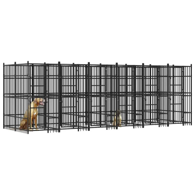 Lauko voljeras šunims, plienas, 11,06m²
