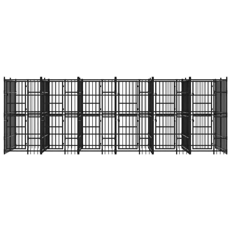 Lauko voljeras šunims, plienas, 11,06m²