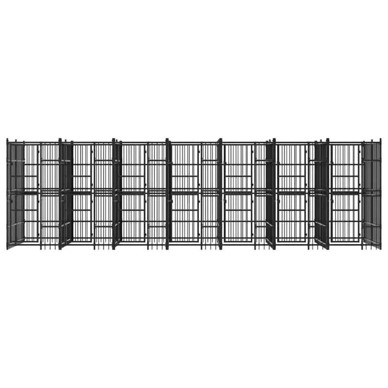 Lauko voljeras šunims, plienas, 12,9m²