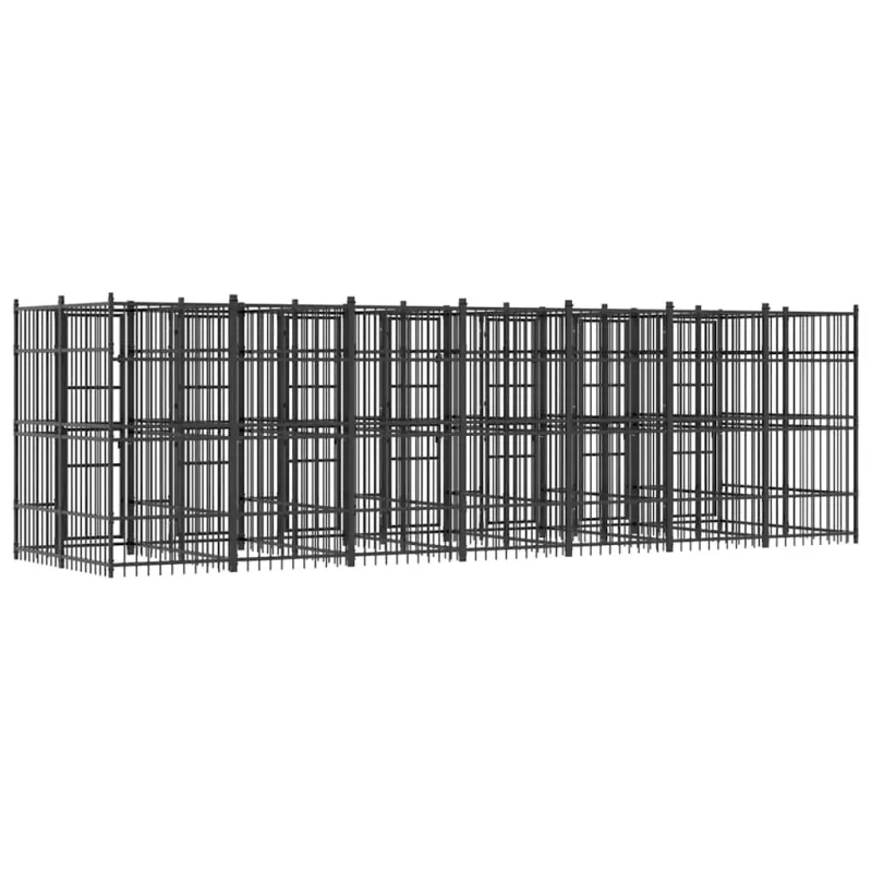 Lauko voljeras šunims, plienas, 12,9m²