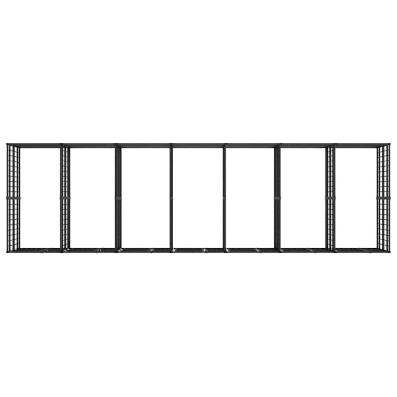 Lauko voljeras šunims, plienas, 12,9m²