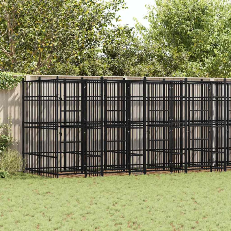 Lauko voljeras šunims, plienas, 14,75m²