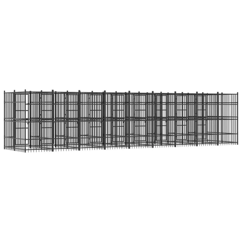 Lauko voljeras šunims, plienas, 16,59m²