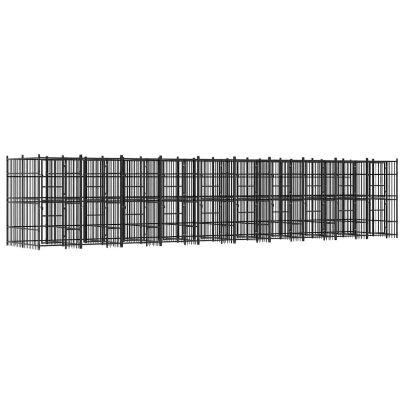 Lauko voljeras šunims, plienas, 18,43m²